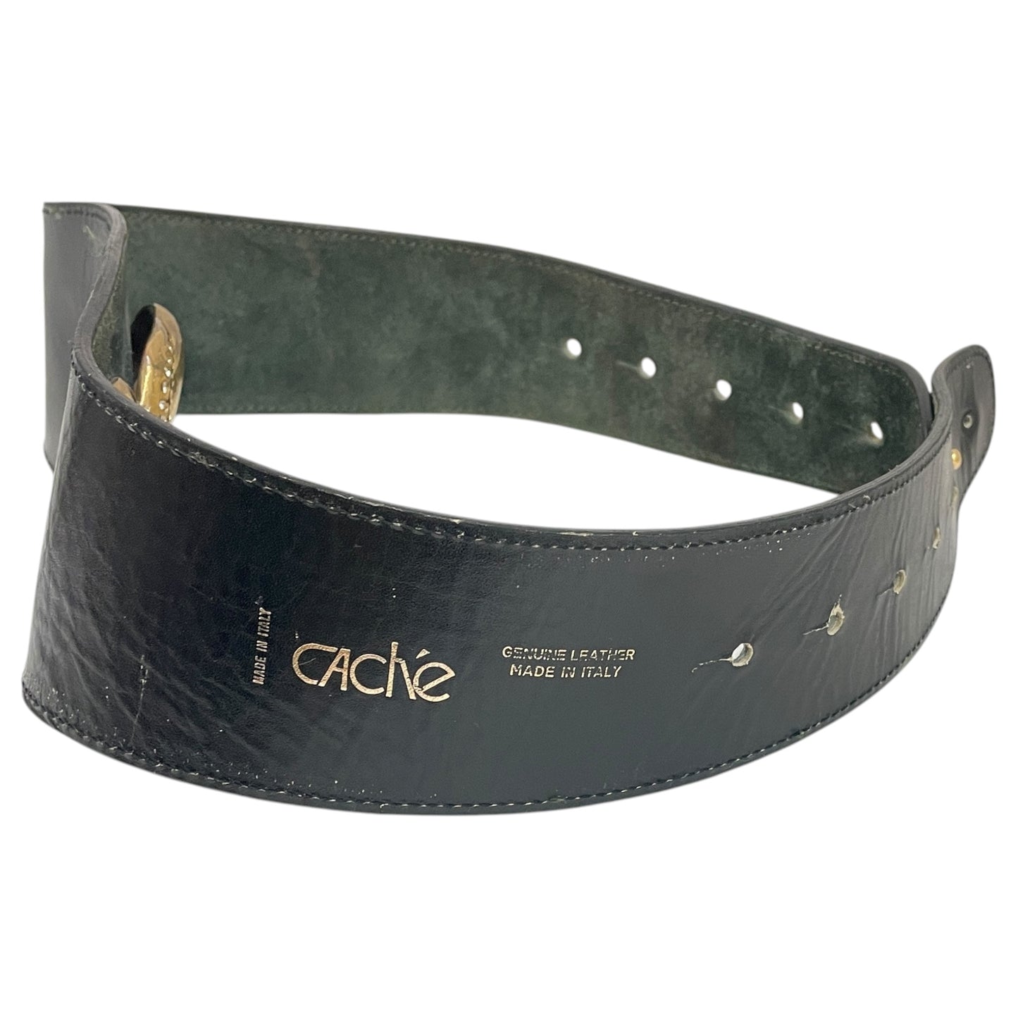 Belt By Cache In Green