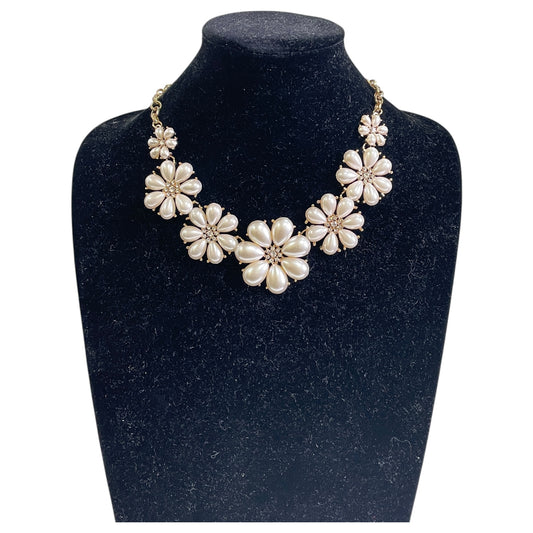 Necklace Statement By  Cme In White