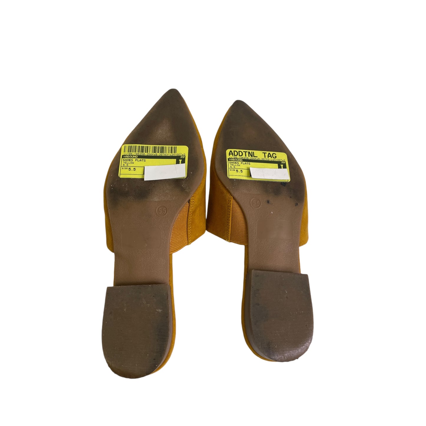 Shoes Flats By Abound In Yellow, Size:5X