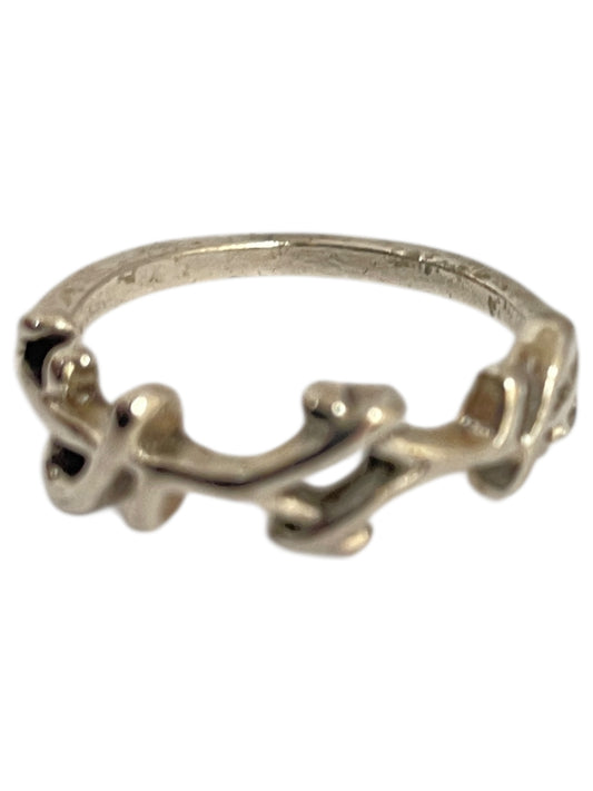 Ring Statement By Cmf In Silver, Size:6.5
