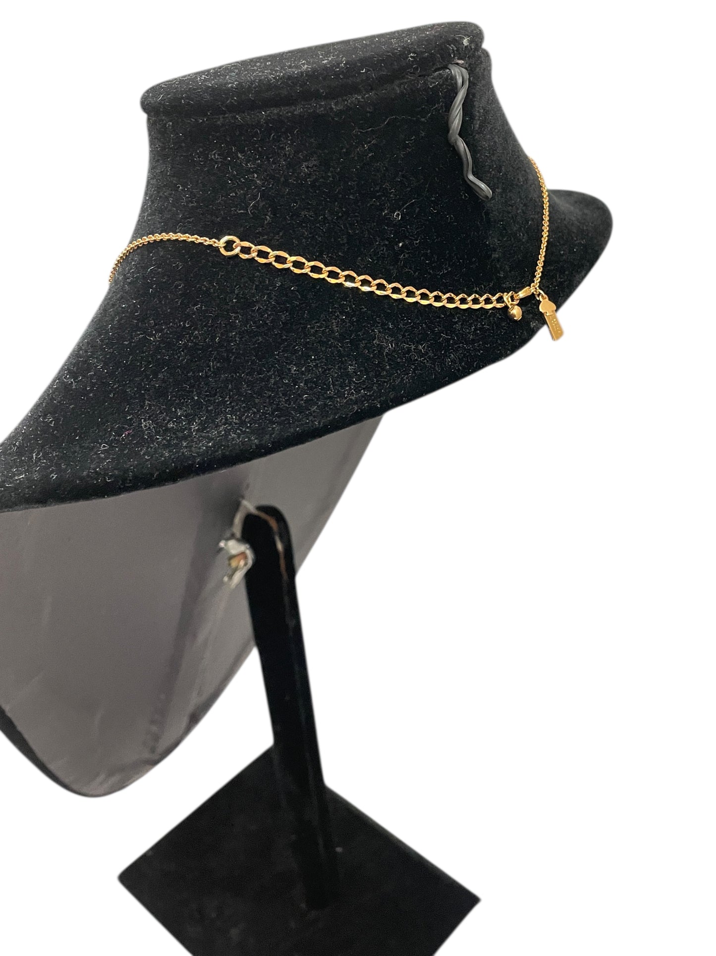 Necklace Designer By Kate Spade In Gold & Pink