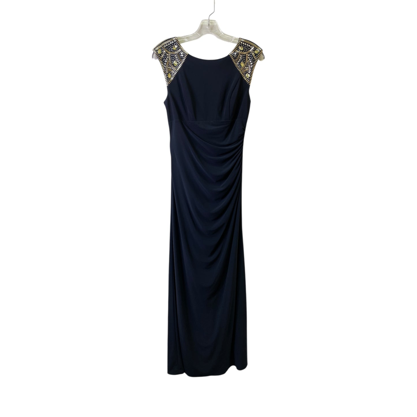 Dress Party Long By Xscape  In Blue, Size:6P