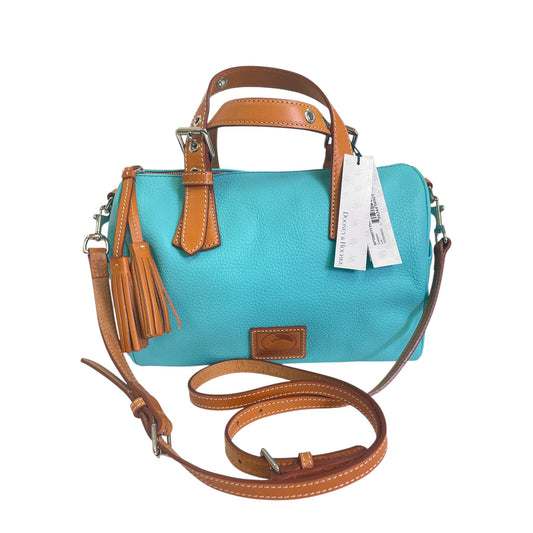 Handbag Designer By Dooney And Bourke In Blue, Size:Large