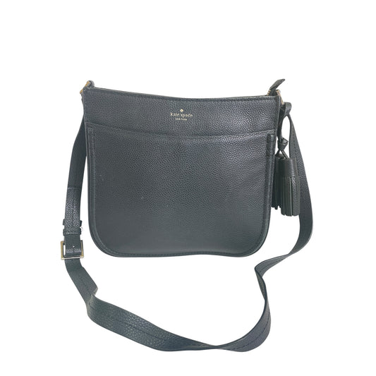 Crossbody Designer By Kate Spade In Black, Size:Medium