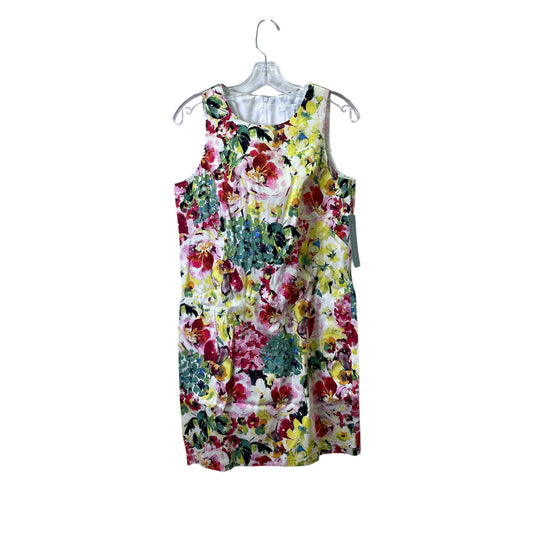 DRESS CASUAL MIDI by LONDON TIMES In PINK, Size: 14