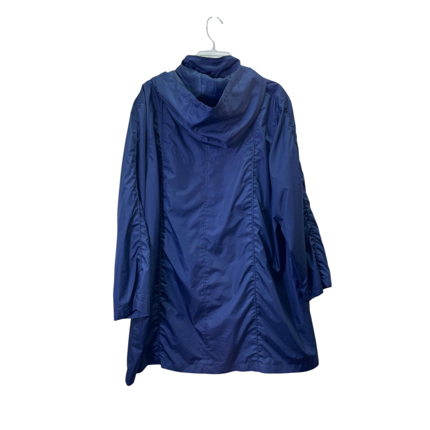 Coat Raincoat By Totes In Blue, Size:3X