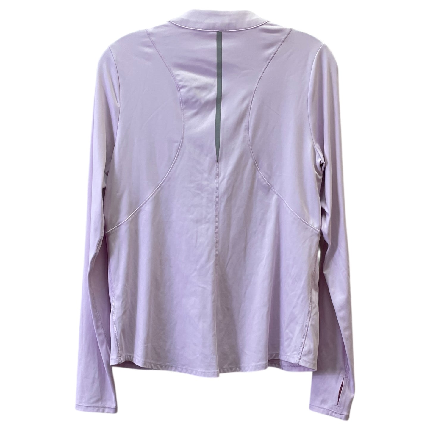 Athletic Top Ls Collar By Calia In Purple, Size:L