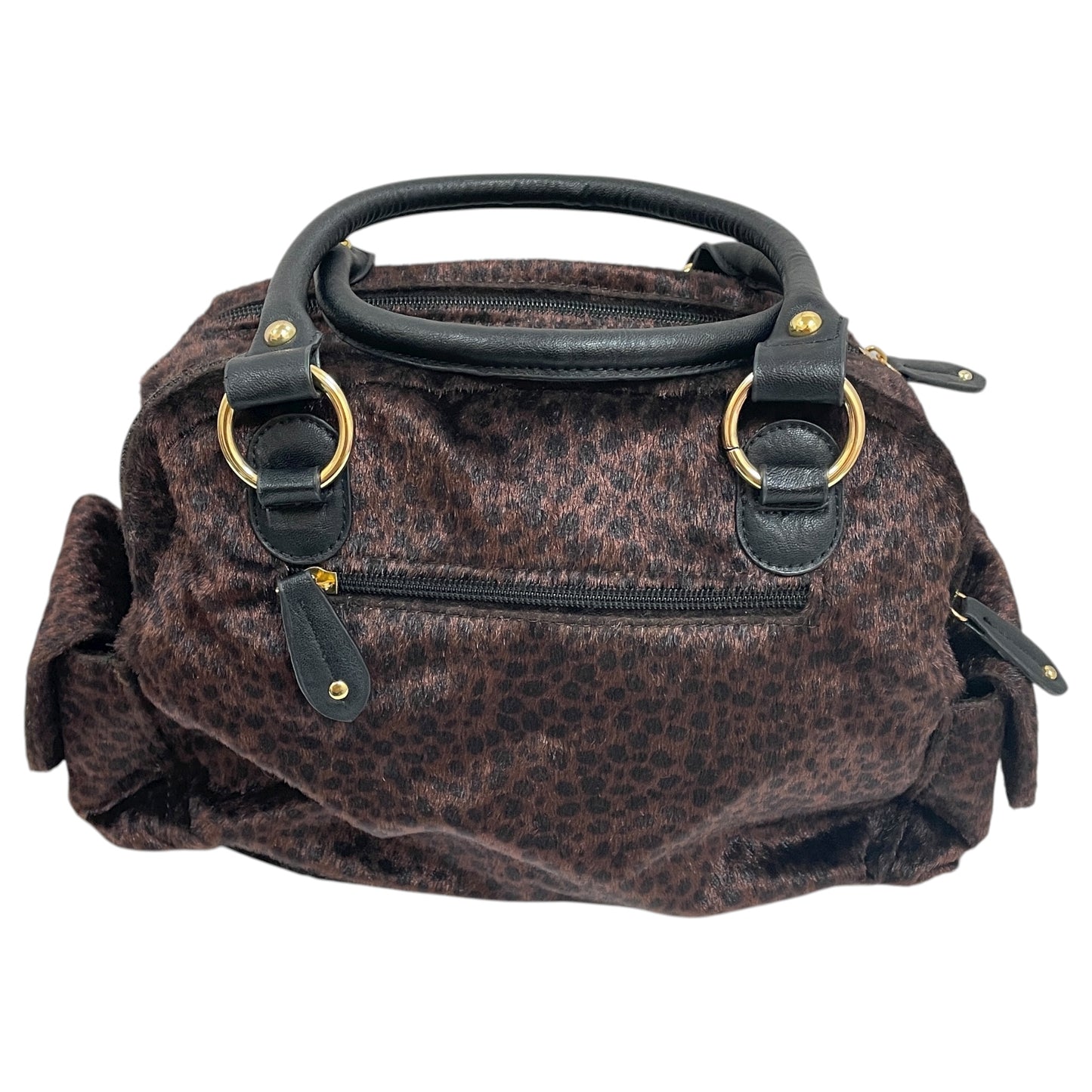 Handbag By Big Buddha In Animal Print, Size:Medium