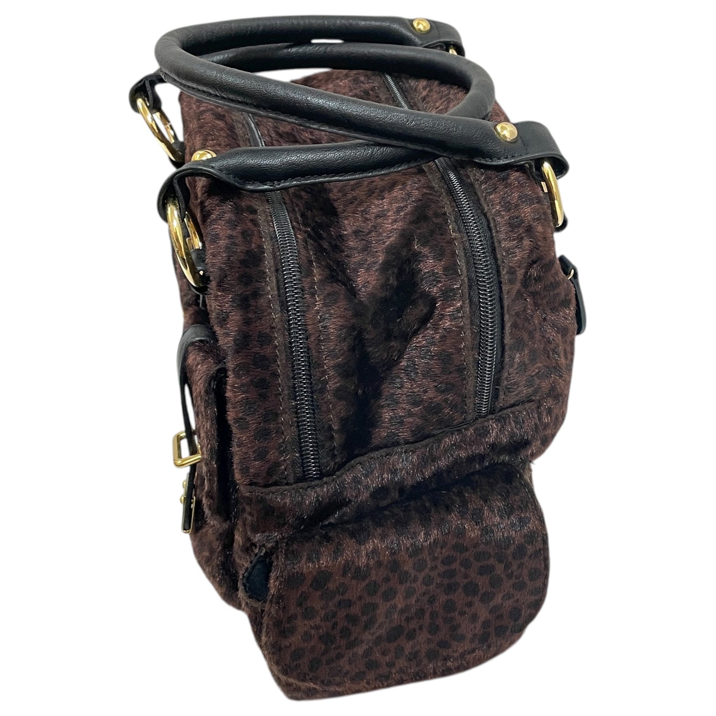 Handbag By Big Buddha In Animal Print, Size:Medium