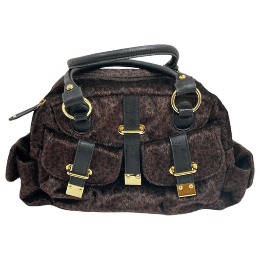 Handbag By Big Buddha In Animal Print, Size:Medium