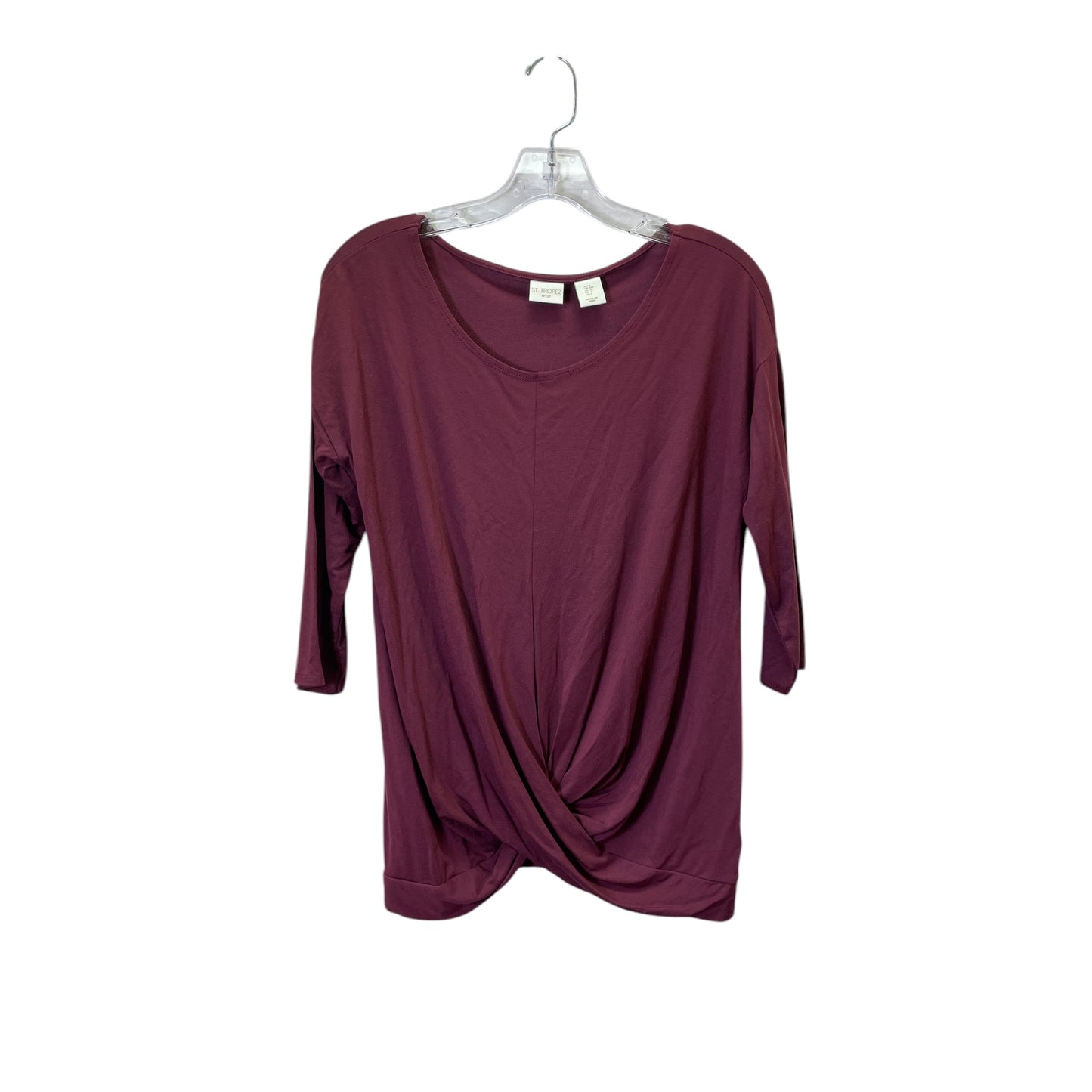 Top Ls By St Tropez In Purple, Size:S