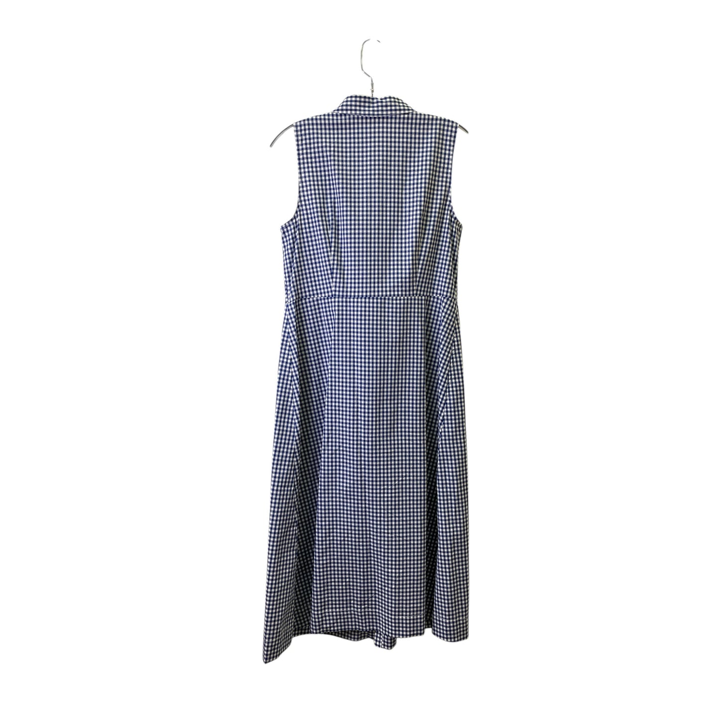 Dress Casual Maxi By J. Jill In Blue & White, Size:S