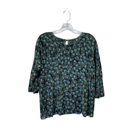 Sweater By Talbots In Aqua, Size:2X