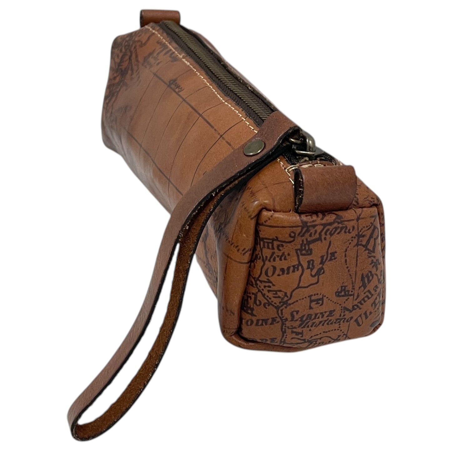 Makeup Bag Designer By Patricia Nash In Brown, Size:Small