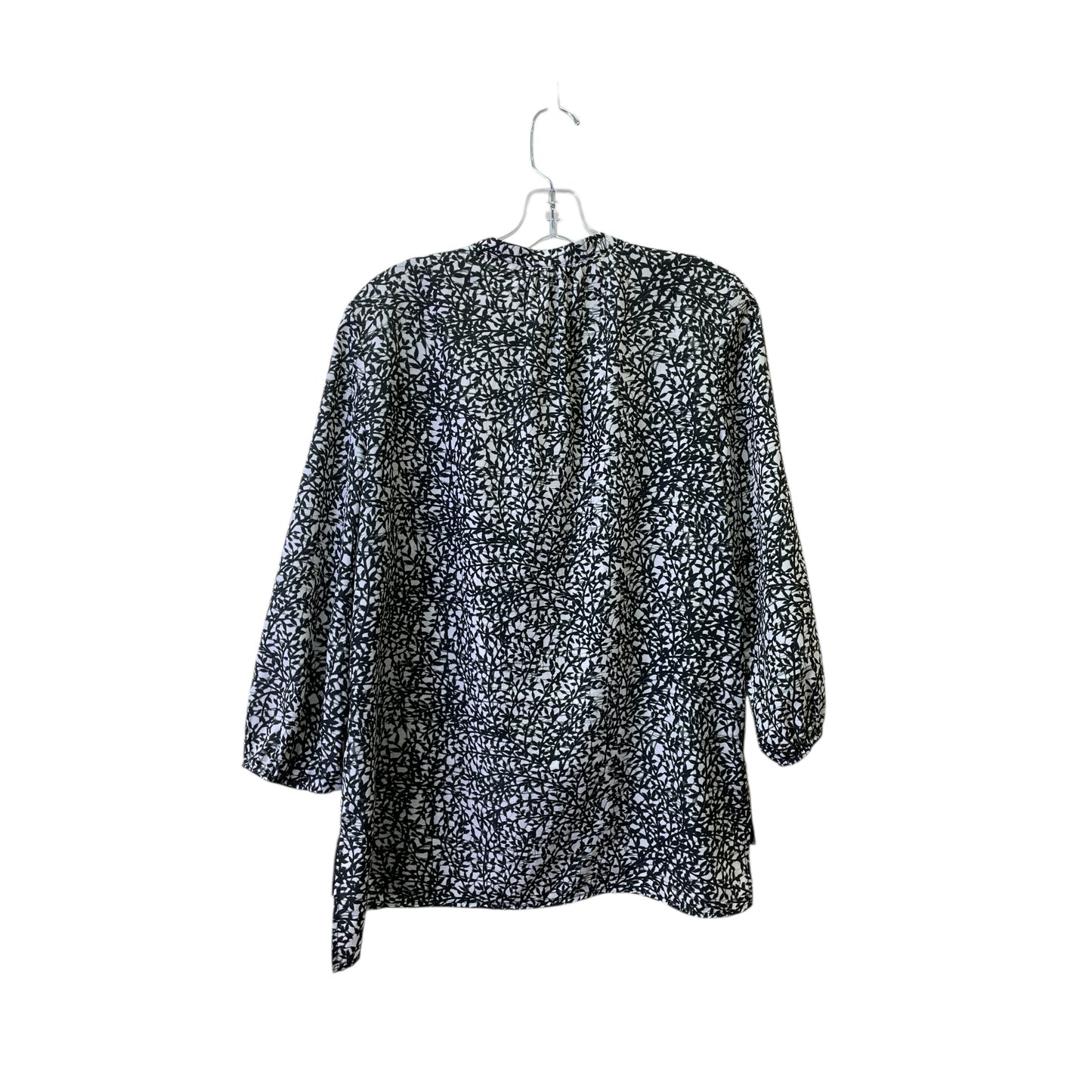 Top Ls By Michael By Michael Kors In Black & White, Size:M