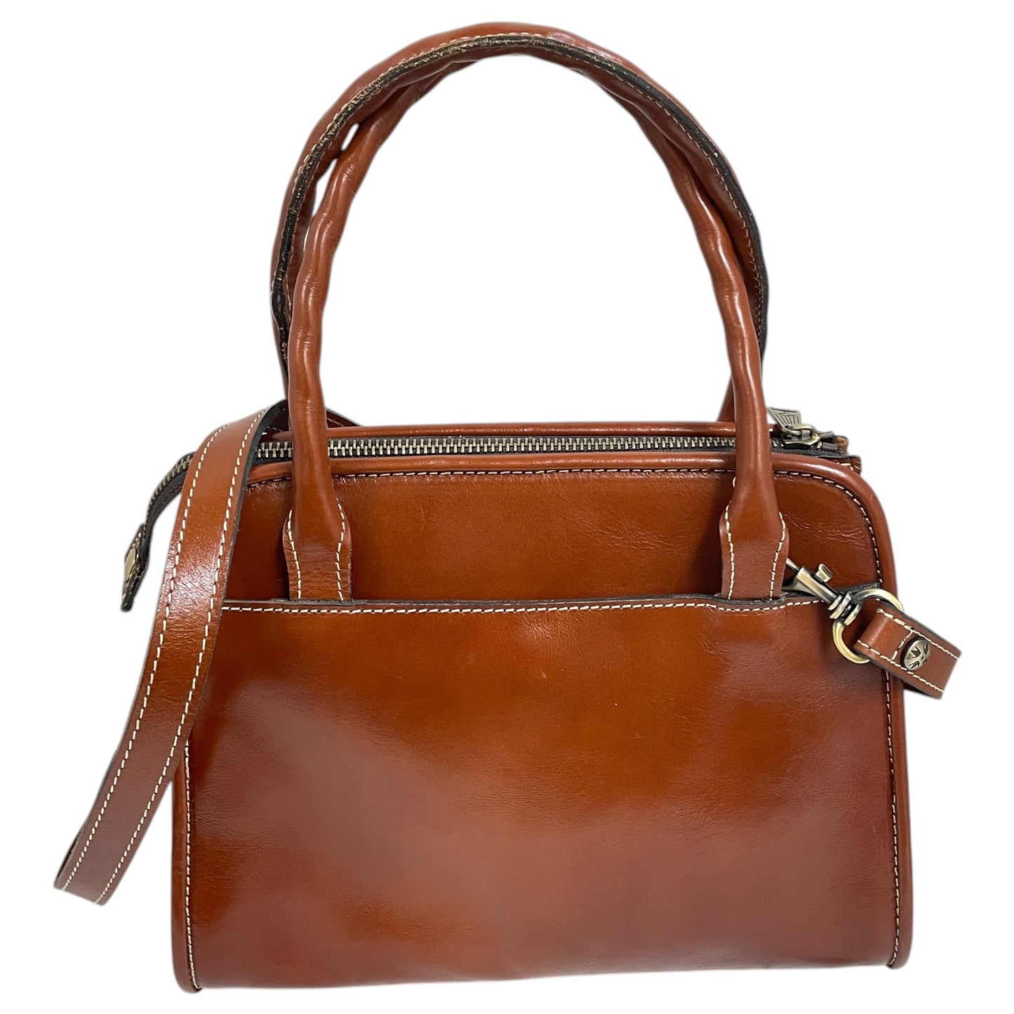 Crossbody Designer By Patricia Nash In Brown, Size:Medium