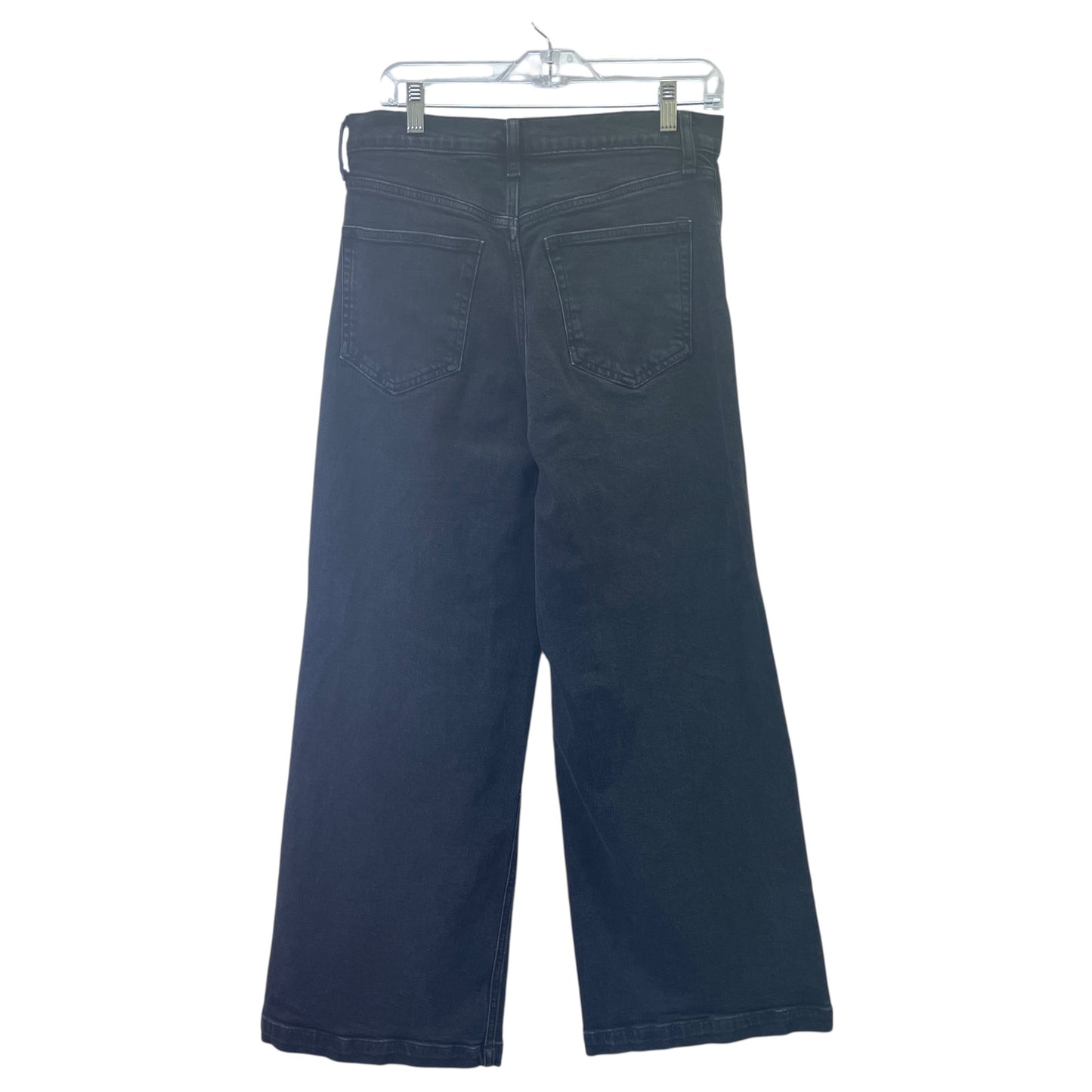 Jeans Flared By Gap In Black, Size:8
