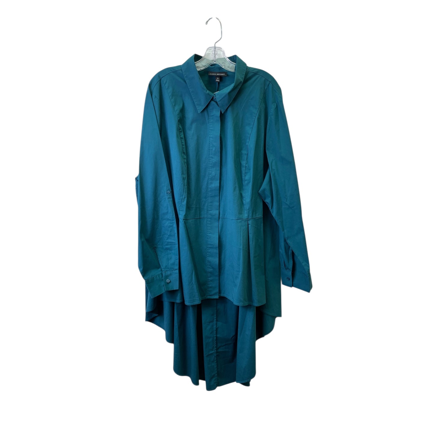 Top Ls By Lane Bryant In Green, Size:3X