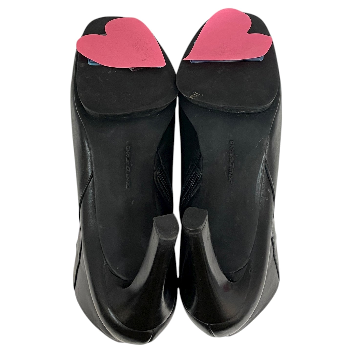 Boots Ankle Heels By Dkny In Black, Size:7