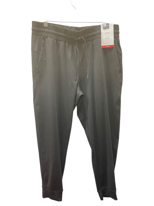 Pants Joggers By Travel Joggers In Black, Size:Xl
