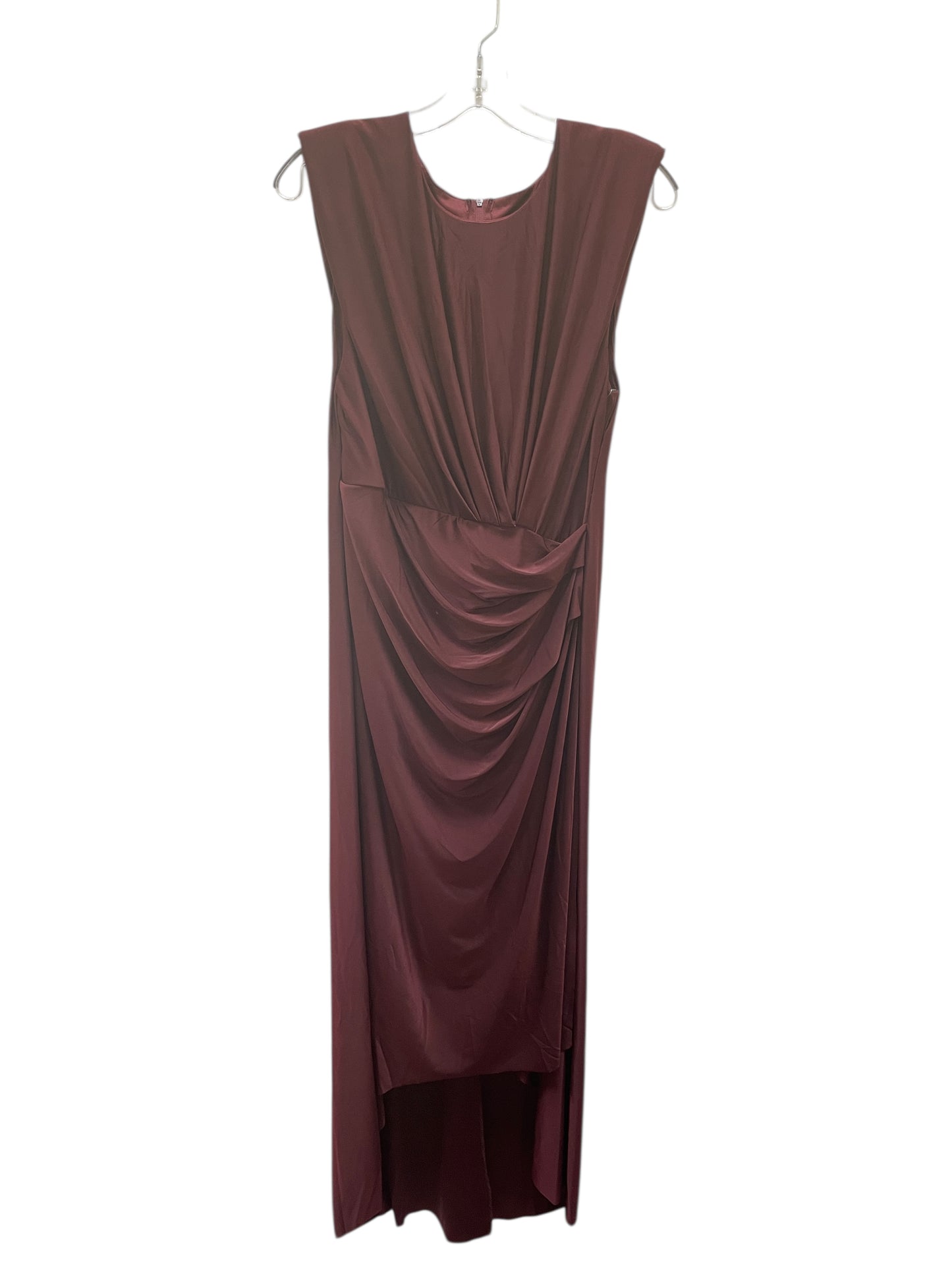 Dress Party Long By Premier Amour In Maroon, Size:12