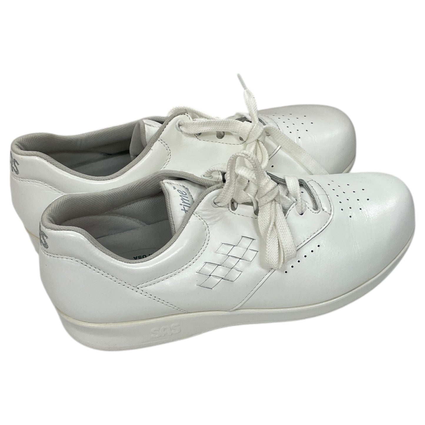 Shoes Sneakers By Sas In White, Size:7.5
