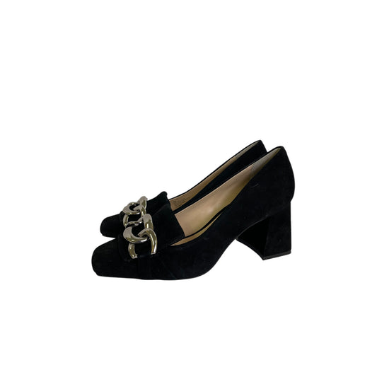 Shoes Heels Block By Alex Marie In Black, Size:7