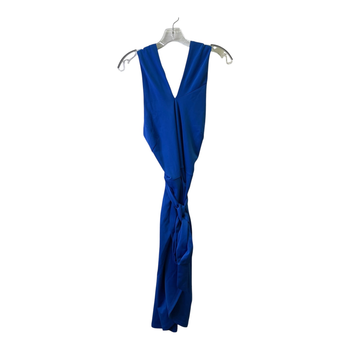 Dress Casual Midi By Cme In Blue, Size:Xl