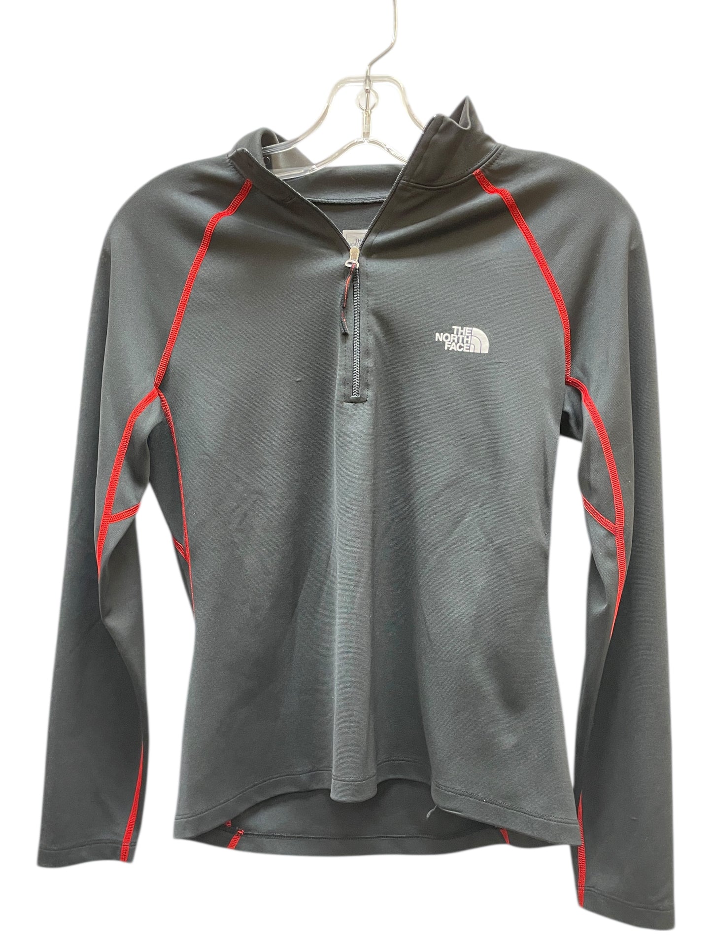Athletic Jacket By The North Face In Black & Red, Size:Sp