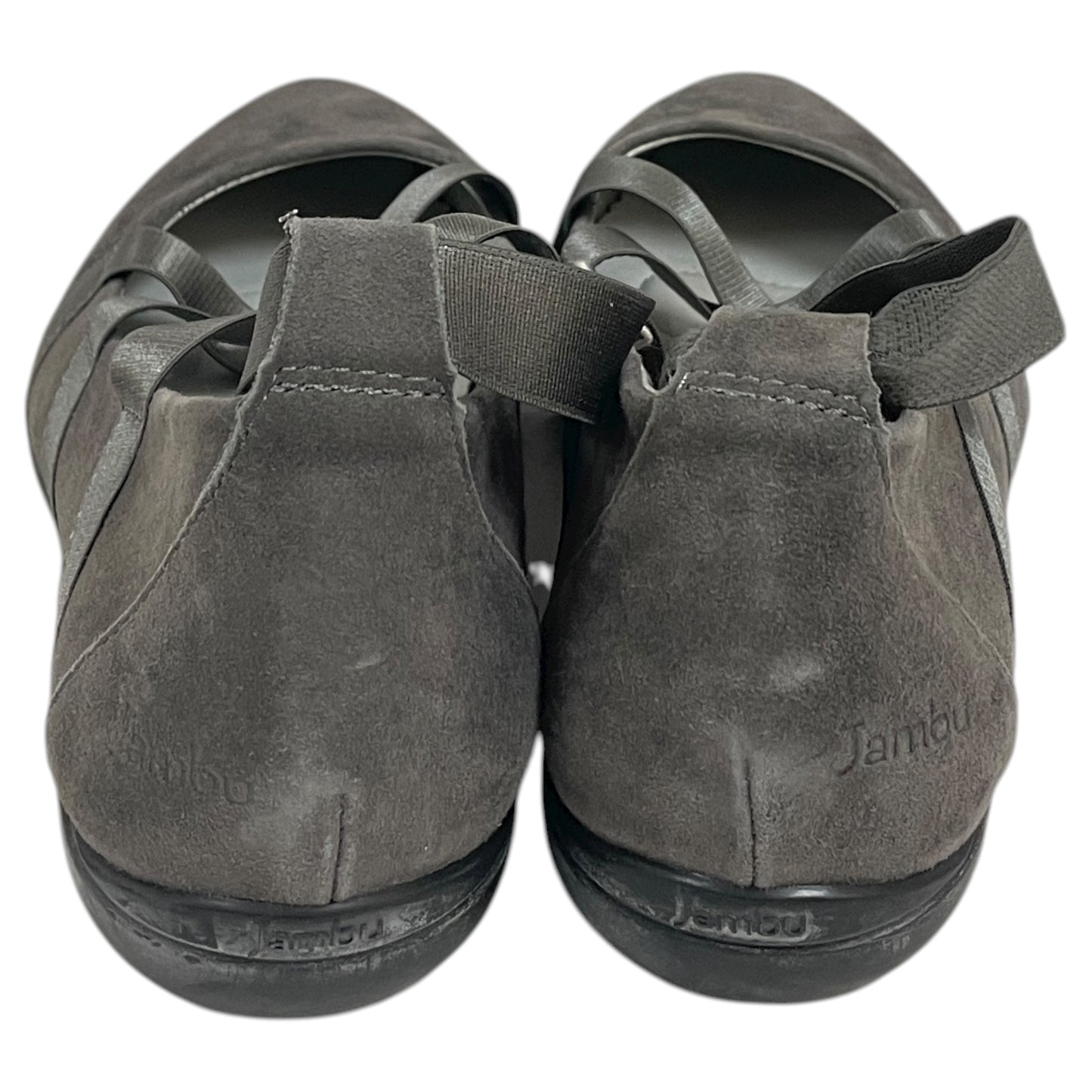 Shoes Flats By Jambu In Grey, Size:9.5