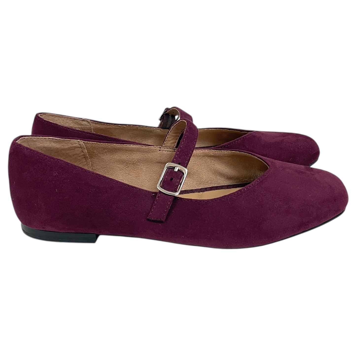 Shoes Flats By Cynthia Rowley In Purple, Size:8