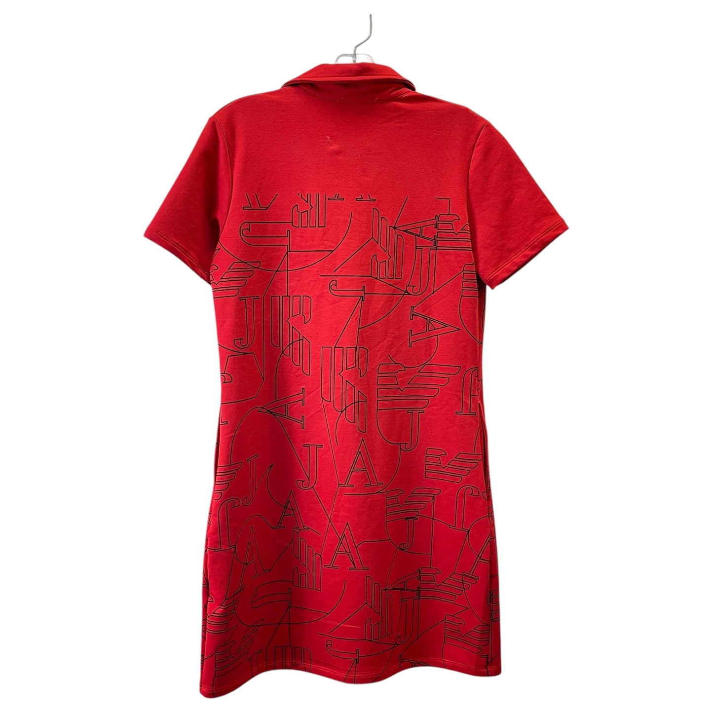 Dress Luxury Designer By Armani In Red, Size:S