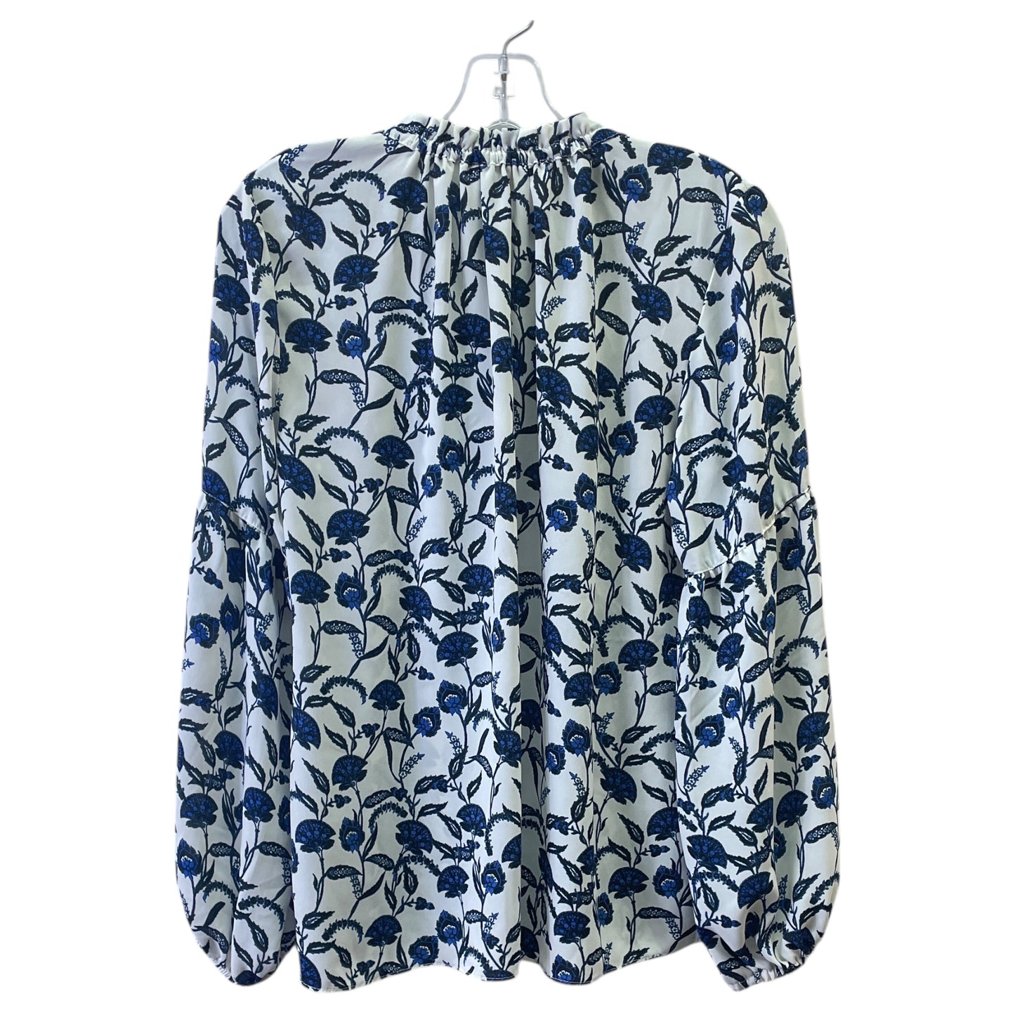 Top Ls By Rose And Olive In Blue & White, Size:M