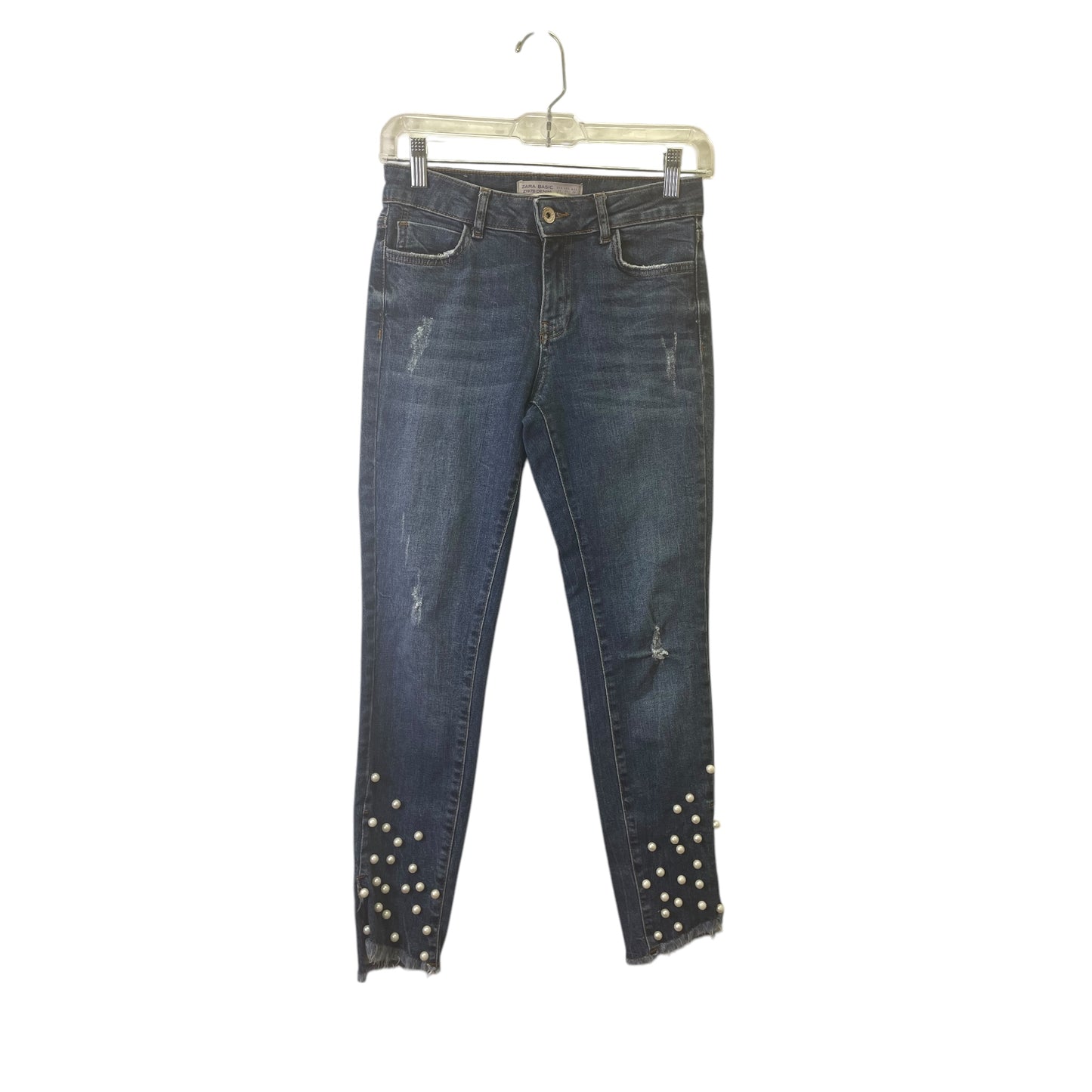 JEANS SKINNY by ZARA In BLUE DENIM, Size: 2
