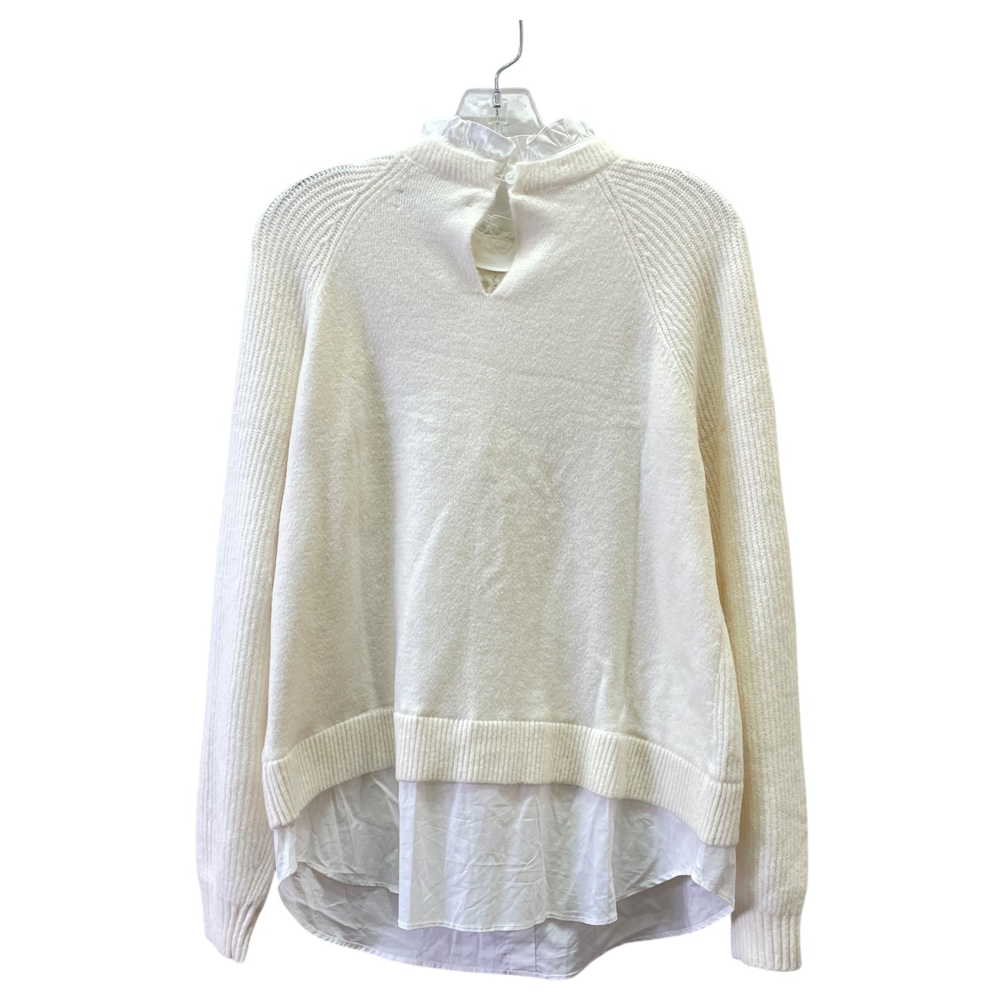 Sweater By Loft In Cream, Size:M