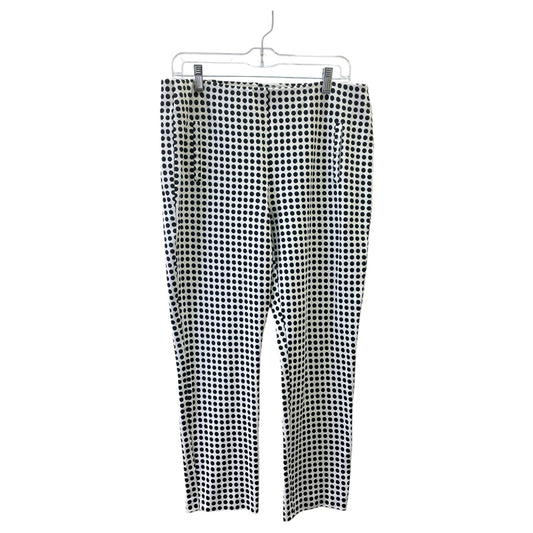 Pants Dress By Chicos In Black & White, Size:10