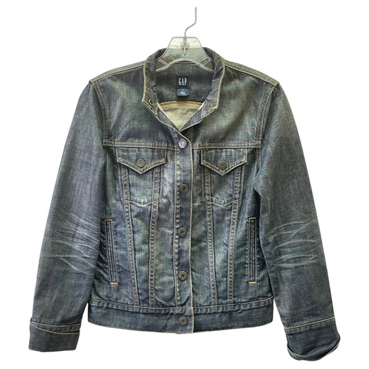 Jacket Denim By Gap In Blue, Size:S