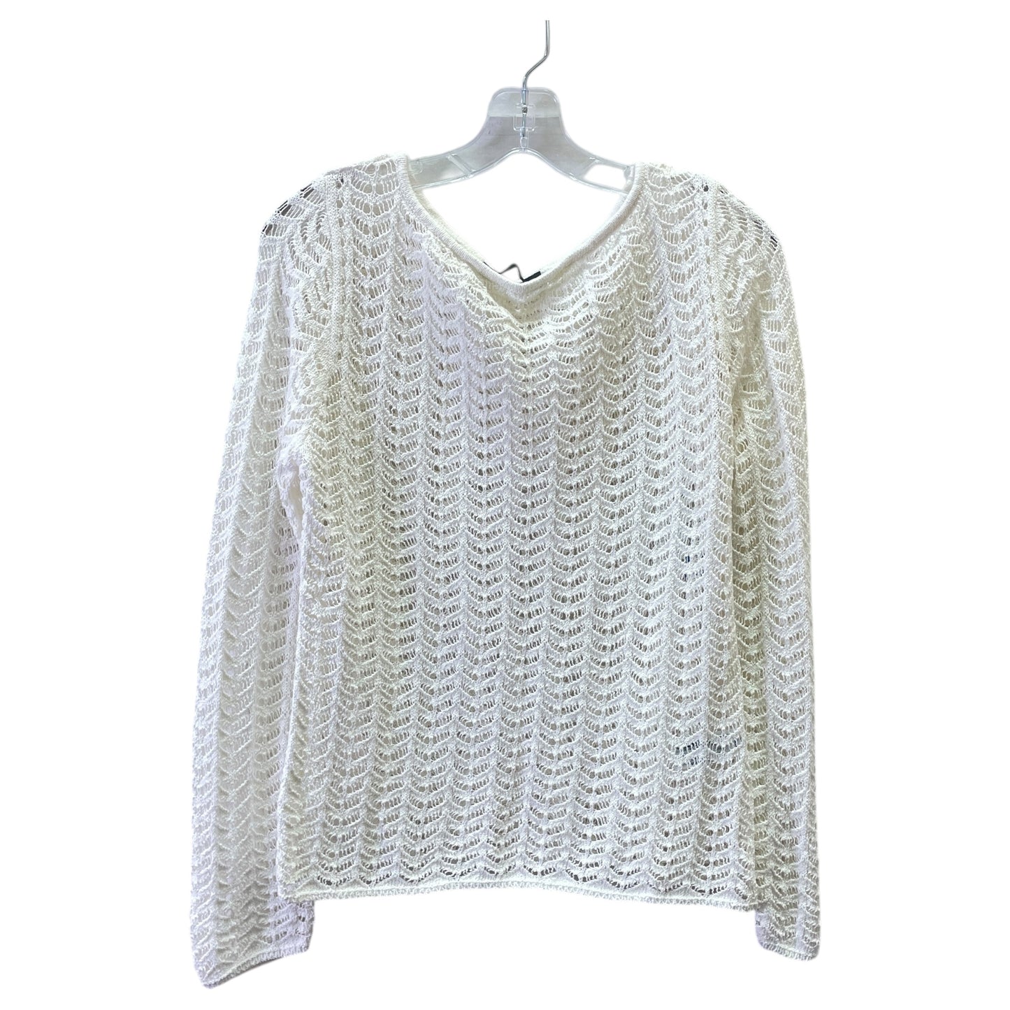 Sweater By Zara In Ivory, Size:M