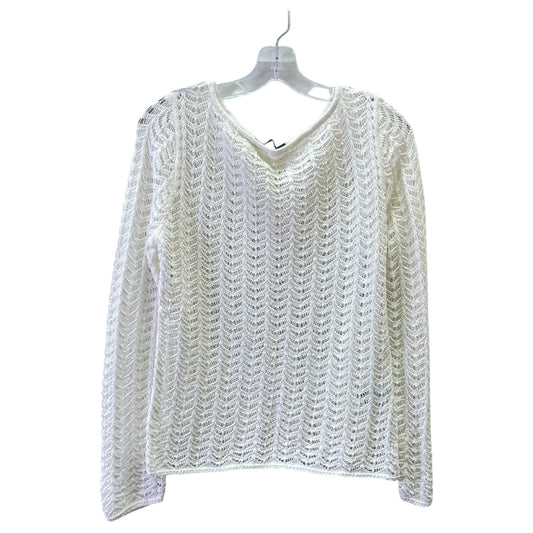 Sweater By Zara In Ivory, Size:M