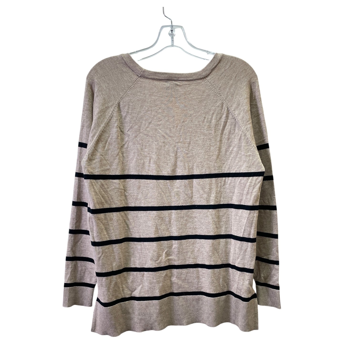Top Ls By Bobeau In Black & Tan, Size:L