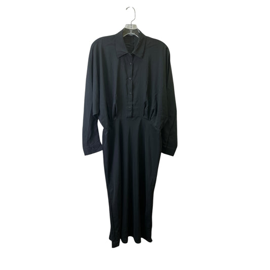 Dress Casual Maxi By Express In Black, Size:L