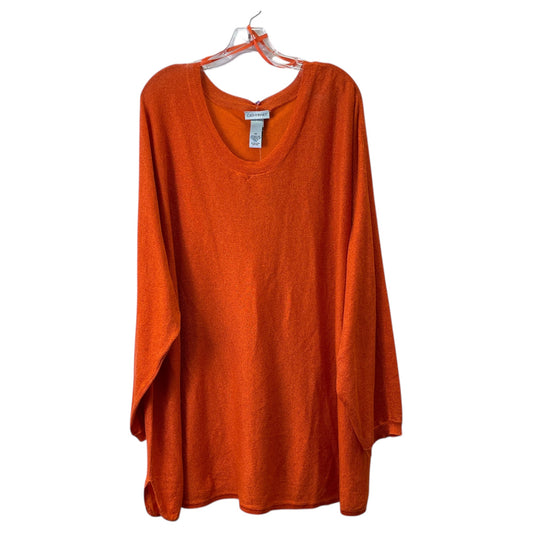 Sweater By Catherines In Orange, Size:5