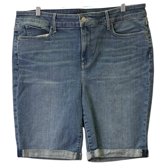 Shorts By Not Your Daughters Jeans In Blue, Size:16