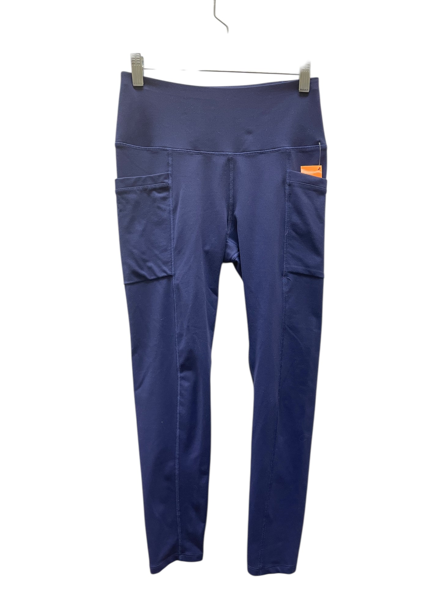 Athletic Leggings By Apana In Blue, Size:S