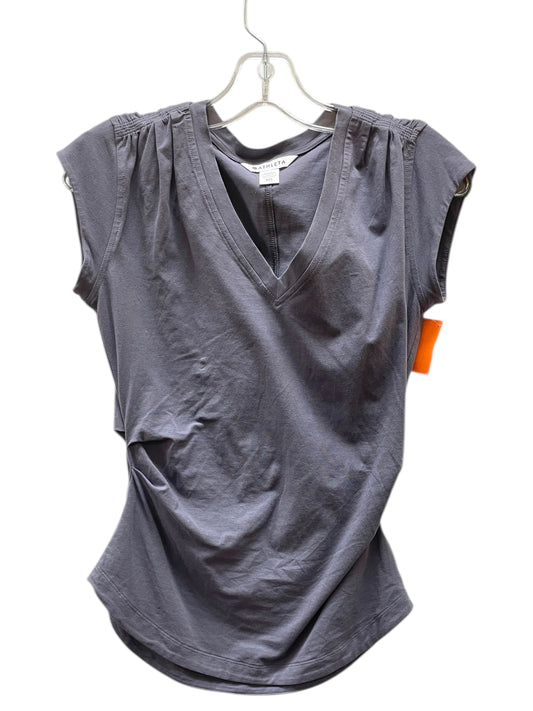 Athletic Top Ss By Athleta In Purple, Size:Xsp