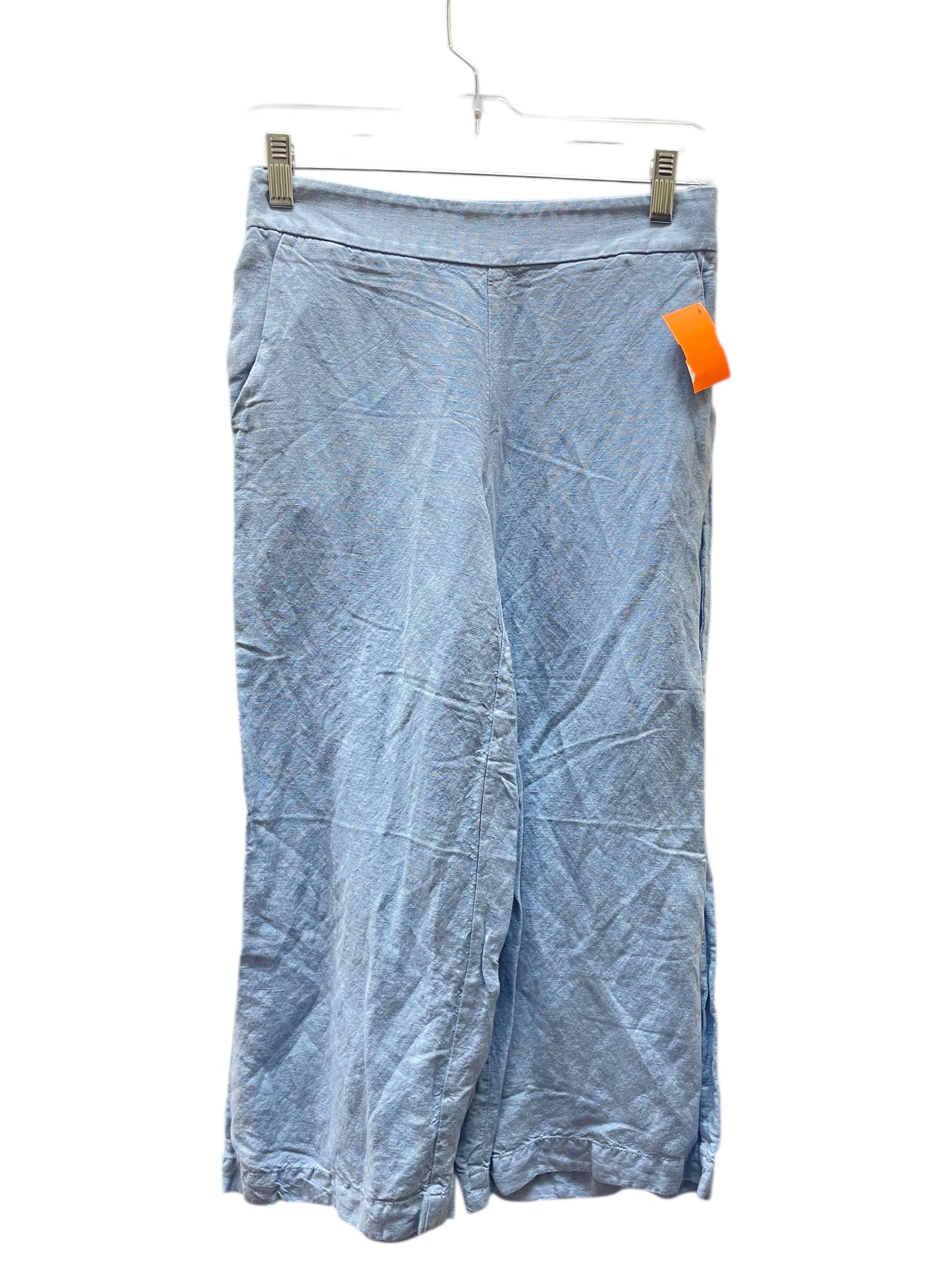 Pants Linen By Loft In Blue, Size:0P