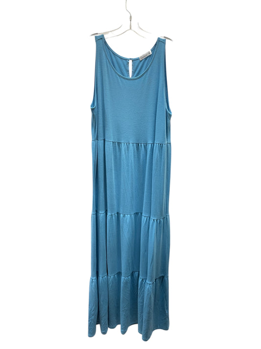 Dress Casual Maxi By 89Th And Madison In Blue, Size:L