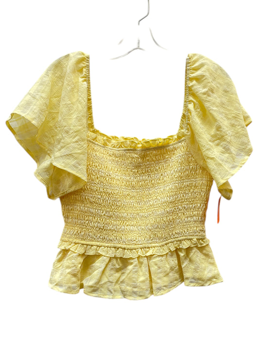Top Ss By Astr The Label In Yellow, Size:M