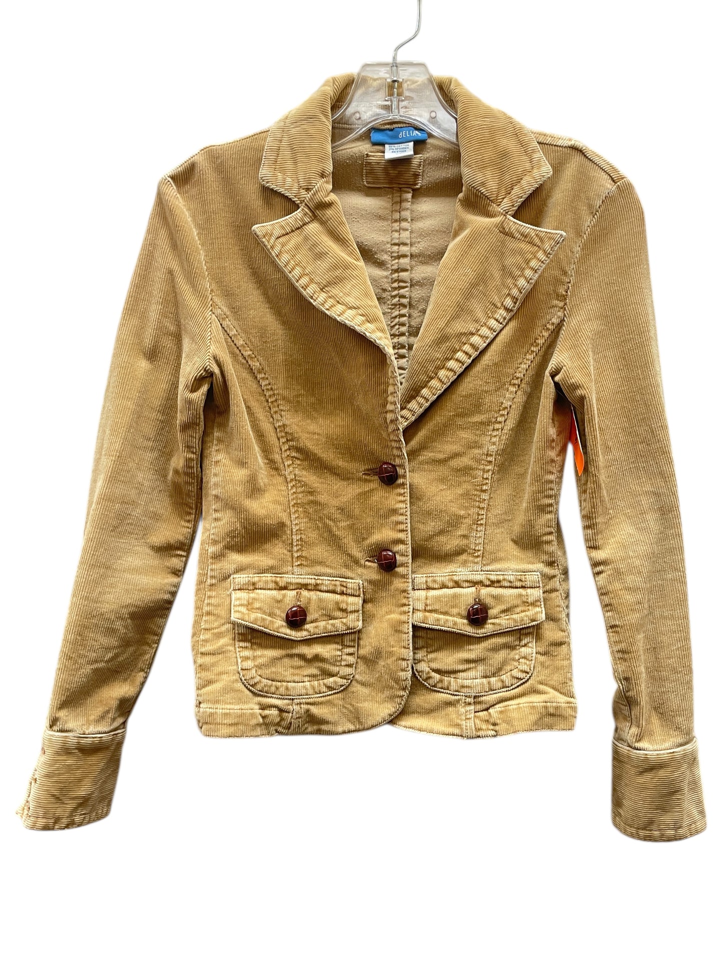 Blazer By Kenneth Cole In Taupe, Size:Xs