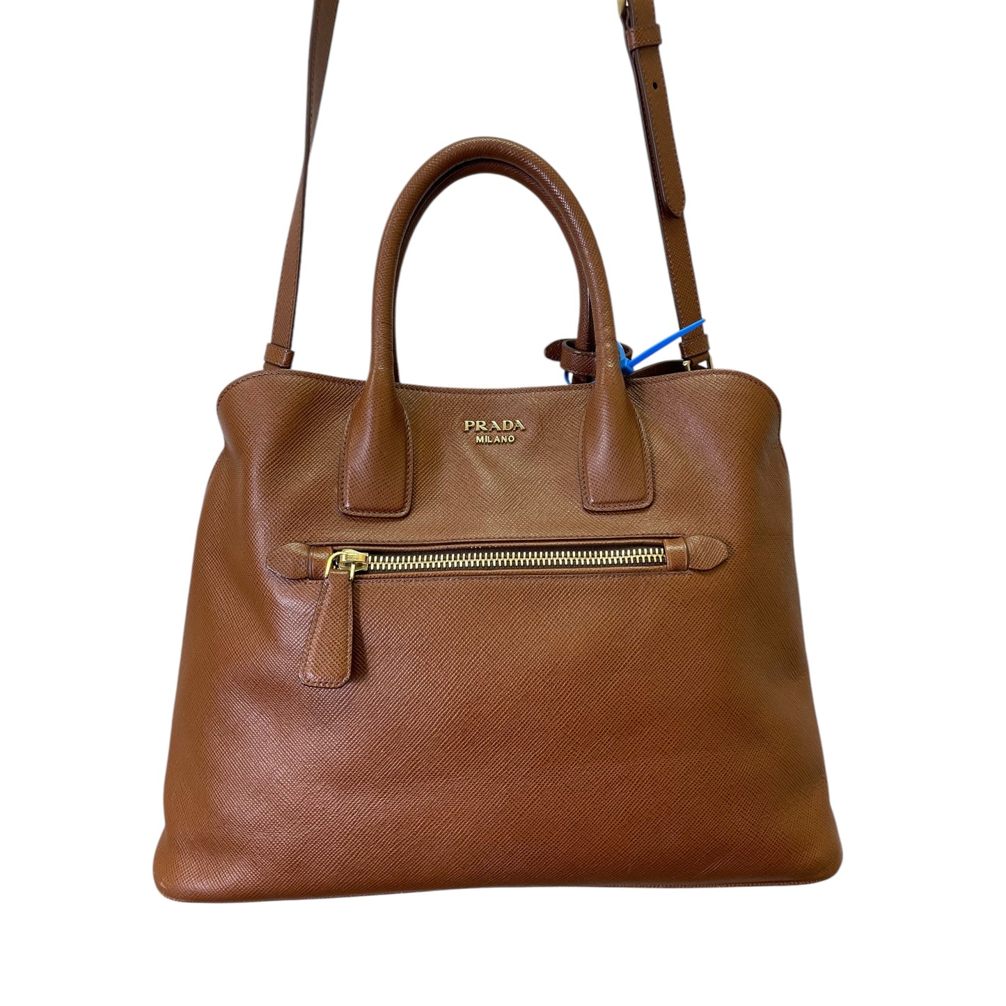 TOTE LUXURY DESIGNER by PRADA In BROWN, Size: LARGE